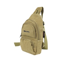 Escape Esc 3530 Yağmura Dayanıklı Kanvas Çapraz Body Bag Bej