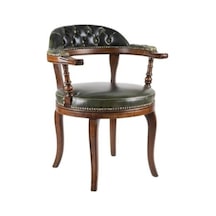 Majesta Classic Ahşap Sandalye Yeşil