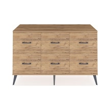 Kronos Konsol 6 Çekmeceli 132x59x83 Aytaşı-çam/çam Çam/çam