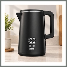 Bezos 1.8l 1500w Dijital Kablosuz Su Isıtıcı - Dokunmatik Ekran Mmbz