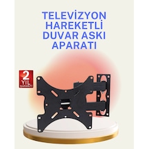 Hubrendy Tekno Hareketli Tv Duvar Askı Aparatı 22 49 İnç Uyumlu Diğer