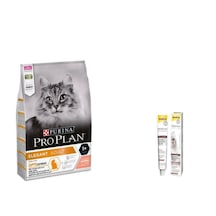 Purina Pro Plan Derma Plus Somonlu Yetişkin Kedi Maması 1500 G + Gimcat Tüy Yumağı Kontrol Kedi Macunu 20 G
