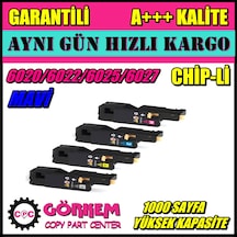 Xerox Workcentre 6025 Uyumlu Toner Mavi