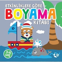 Çikolata Yayınevi Etkinliklere Göre Boyama Kitabı - Gri