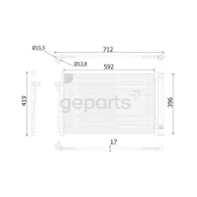 Klima Radyatoru E60-e61-e63-e64-e65-e66 2003-2010