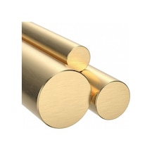 110 mm Yuvarlak Pirinç Çubuk - 10 CM