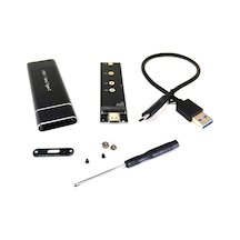 M.2 NVME to USB3.1 Type-C GEN2 10GBPS M.2 PCI-E SSD Harici kutu