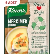 Knorr Mercimek Çorbası 76 G X6 Adet Pratik Çorba Çözümü