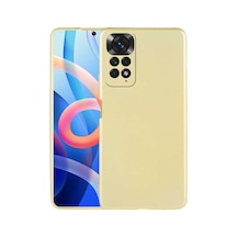 Zore Redmi Note 12 Pro 4g Kılıf Ogaa Premier Silikon Kapak - Gold