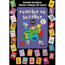 Stickerlı 4+ Yaş Renkler Ve Şekiller - Grsy-635049