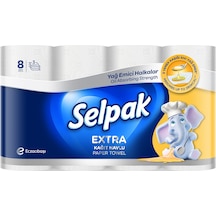 Selpak Extra Kağıt Havlu 8'li Yağ Emici