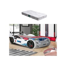 Arabalı Yatak, Süpers Rüzgarlıklı Arabalı Yatak - Kırmızı 1 Adet Comfort Yatak