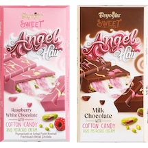 Beyoğlu Angel Hair Antep Fıstıklı Ve Sütlü Çikolata 170 Gr 2 Li Karma Set