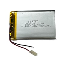 Büro Ev Ofis Atölye İçin 503450 3.7v 1000 Mah Li-polymer Pil Devreli/1.5a