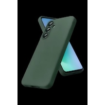 Samsung Galaxy Uyumlu S26 Fe First Silikon - Koyu Yeşil Bz8683140950347