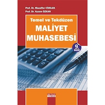 Temel Ve Tekdüzen Maliyet Muhasebesi