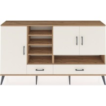 Arges Konsol 8 Raflı 2 Çekmeceli 3 Kapaklı 176x30x99 Çam-aytaşı Aytası - Atlas Çam