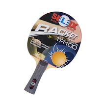 Tr100 Ittf Onaylı Masa Tenisi Raketi, Kahverengi, 1