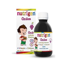Nutrigen Üzüm Çekirdeği Ekstreli Pediatrik Şurup 200 Ml
