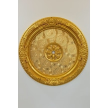Decogold 90 Cm Oval Altın Saray Tavan