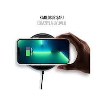 İphone İle Uyumlu Şeffaf Sert Kristal Mika Sararmaz Kılıf İphone 15 Pro 50 x 22