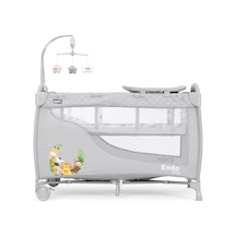 Kanz Endo Plus Park Yatak Ve Oyun Parkı Gri 70 X 110