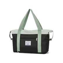 Yulei Saklamaçantası, Giysi Saklamaçantası, Kısa Mesafeli Bagajçantası, Siyah Black