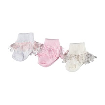 Mdm 12 Adet Yenidoğan Bebek Çorap 4 Paket, Pakette 3 Adet Mevcut Desenlipembe 636956- Pembe