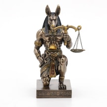Veronese Mısır Koleksiyon Serisi Terazili Anubis Figür 11x19cm