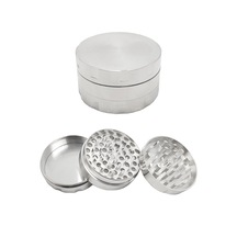 Silver 55 MM Grinder Alloy Herbal Öğütücüsü Parçalayıcı  Rb88slv