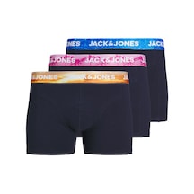 Jack & Jones Erkek Boxer 3lü Paket 12255810 001 Lacivert