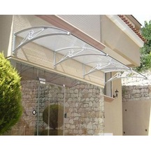 TF Delux Seri 1,12 Alüminyum Ayaklı Sundurma 120 X 100 Gri