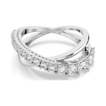 5714952 Swarovski Yüzük Re Hyperbola:rıng Cocr Whıte/upd 55 Metalik