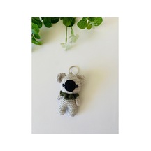 Adenya Sepeti Amigurumi Koala Anahtarlık Gri