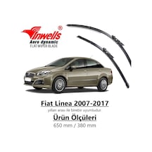 Fiat Linea 2007 - 2017 İnwells Ön Muz Silecek Takımı