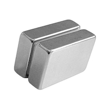 2 Adet 40Mm X 25Mm X 10Mm Köşeli Güçlü Neodyum Mıknatıs