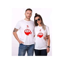 Tshirthane Sıcacık Aşk Sevgili Kombinleri Tshirt Kombini Beyaz