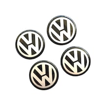 Volkswagen Alüminyum Jant Göbeği Yapıştırma 55Mm 4 Adet