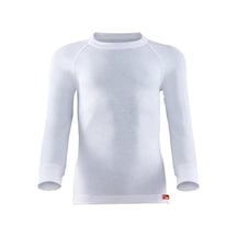 Blackspade 9265 Kids Beyaz Sıfır Yaka Uzun Kol Thermal