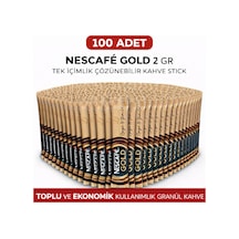 Kahve Gold 2 Gr 100 Adet Tek İçimlik Stick Çözünebilir Granül Kahve Ekonomik Toplu Paket Diğer Kahve Gold 2 Gr 100 Adet Tek İçimlik Stick Çözünebilir Granül Kahve Ekonomik Toplu Paket Diğer