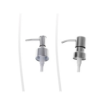 Paslanmaz Çelik-paslanmaz Çelik Sabunluk Nozulu 12 Oz Dahili El Losyonu Pompası Bağlantısı