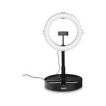 Led Halka Lamba, Tripodlu, Cep Telefonu Katlanabilir 10,2 İnç Halka Lamba, 26,5 Cm Çap, Masa Tripodu Kamera İçin, 138 Cm'ye Kadar Uzatılabilir, Kısılabilir Led Masa Halkası Işığı, Katlanabilir