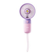 Asonıc Afn24, Mor, 1 Kademeli Hız, Elde Kullanım, Dahili 250mah Bataryalı, Type-c Şarj Girişli, Vantilatör