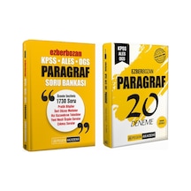 Pegem Yayınları KPSS Ezberbozan Paragraf Soru ve Deneme Seti 2 Kitap