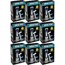 Arko Men 10 Adet Tekli Tıraş Bıçağı + Force Tıraş Köpüğü Pro 200ml 9 Lu Set