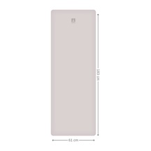 Çift Taraflı Armonia Yoga Pilates Matı Kaymaz, Hafif ve Taşınabilir 6mm - Krem & Yeşil