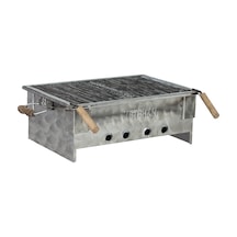 Mth-350 Set Üstü Maltız Izgaralı Mangal 50x35