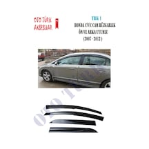 Honda Civic Fd6 2007-2012 Mugen Cam Rüzgarlığı Ön-Arka