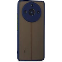 Newface Realme 11 Pro Kılıf Montreal Silikon Kapak - Lacivert