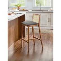 Martha Hazeranlı Bar Sandalyesi Antrasit